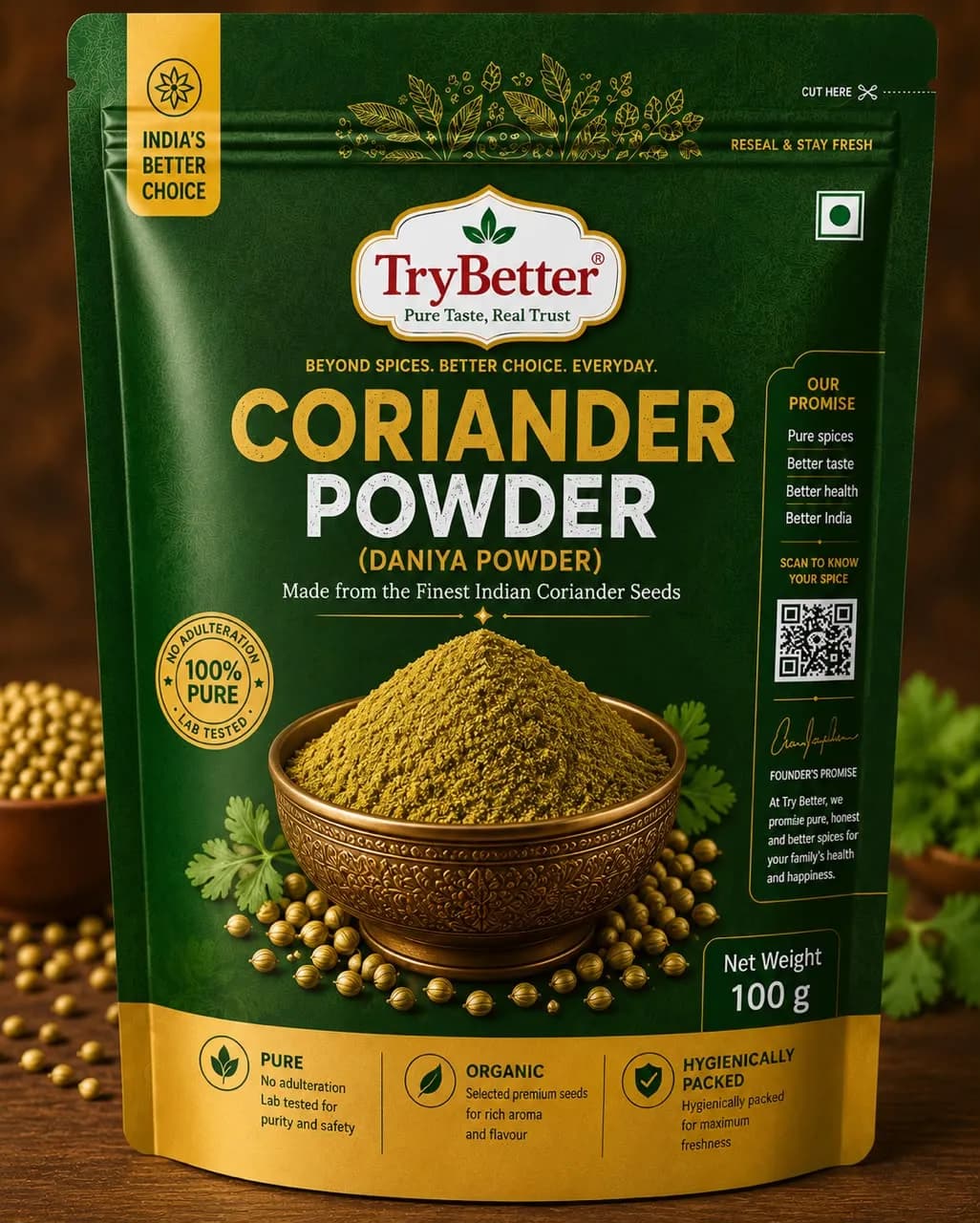 Try Better Coriander Powder